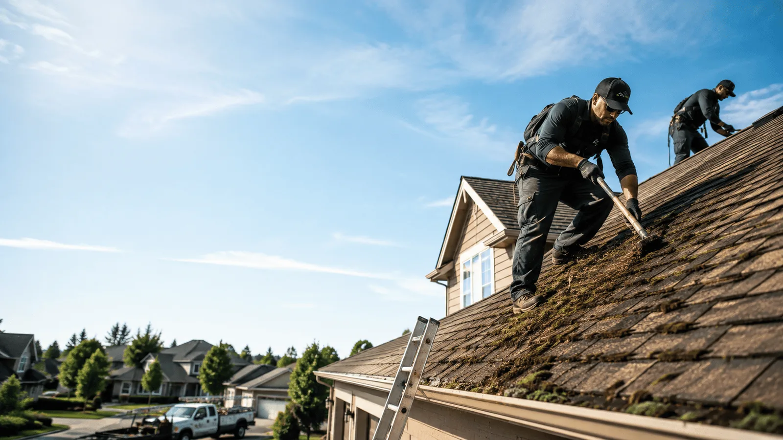Roof Moss Removal in San Pedro, CA near me